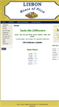 Mobile Screenshot of lisbonhouseofpizza.com